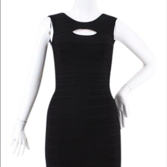 Herve Leger adeline bandage bodycon dress - Picture 4 of 5